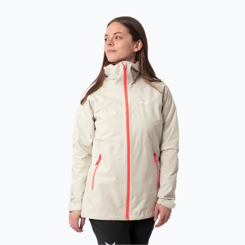 Salewa Damen Regenjacke Puez Aqua 3 PTX beige 00-0000024545