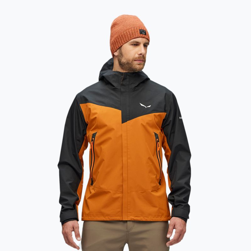 Salewa Herren Moiazza GTX-Pac Regenjacke braun/schwarz 00-0000027910 2