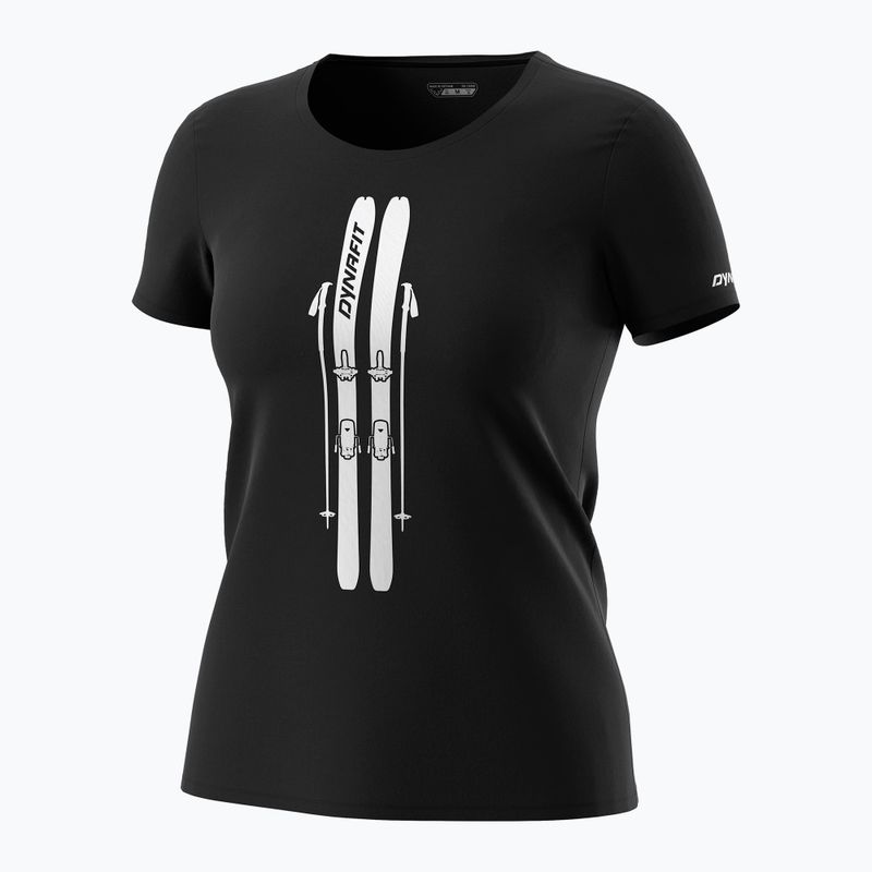 Shirt Damen DYNAFIT Graphic Co black out/ski 3