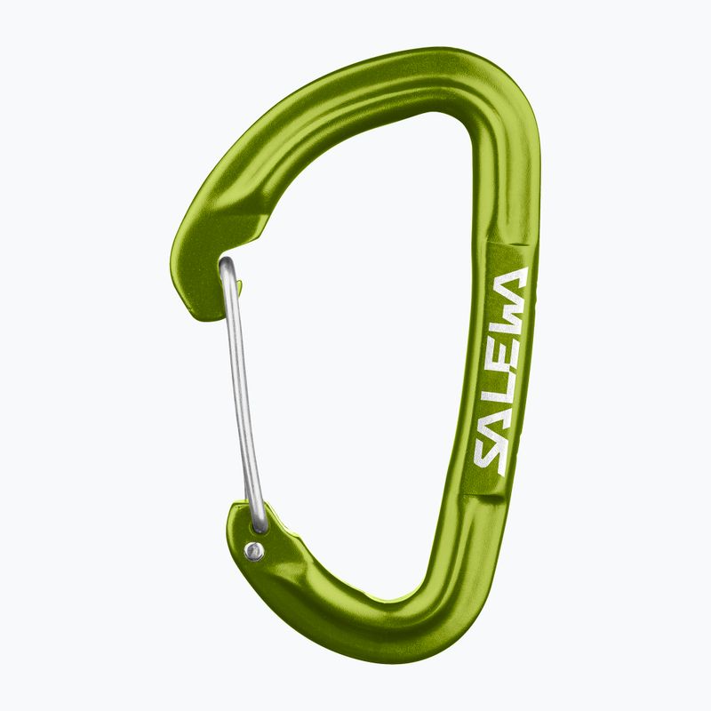 Salewa Hot G3 Draht fluo grün Karabiner