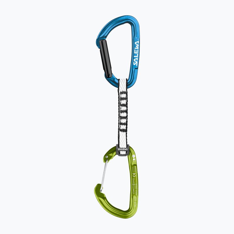 Salewa Expr Set Dyn Hot G3 Str/Draht blau/fluo grün Kletterexpress