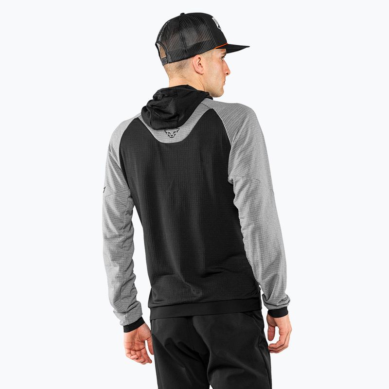 Herren DYNAFIT Speed PTC Kapuzen-Sprungjacke quiet shade melange 2