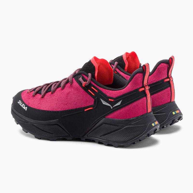 Salewa Dropline Leder Damen Wanderschuhe rosa 00-0000061394 3