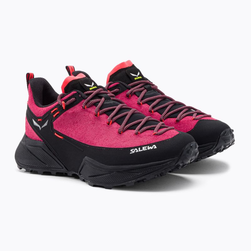 Salewa Dropline Leder Damen Wanderschuhe rosa 00-0000061394 5