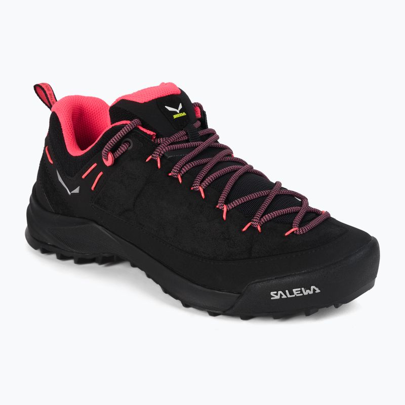 Salewa Wildfire Leather Damen Wanderschuhe schwarz 00-0000061396