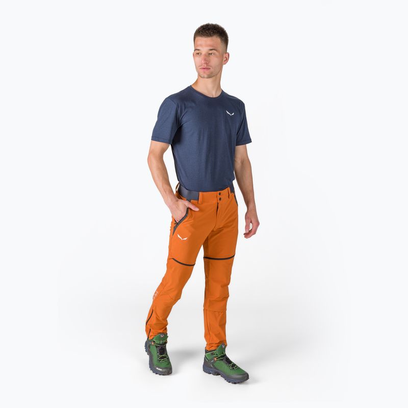 Salewa Herren Softshellhose Pedroc DST orange 00-0000026957 3