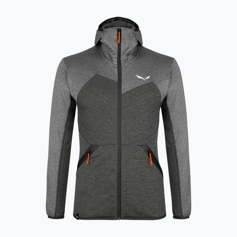 Salewa Herren Fleece-Sweatshirt Puez Melange PL FZ Hoody grau 00-0000027386 6