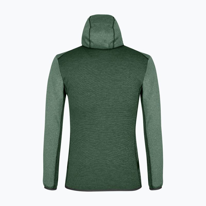 Herren Salewa Puez Melange PL FZ Hoody Fleece-Sweatshirt grün 00-0000027386 3