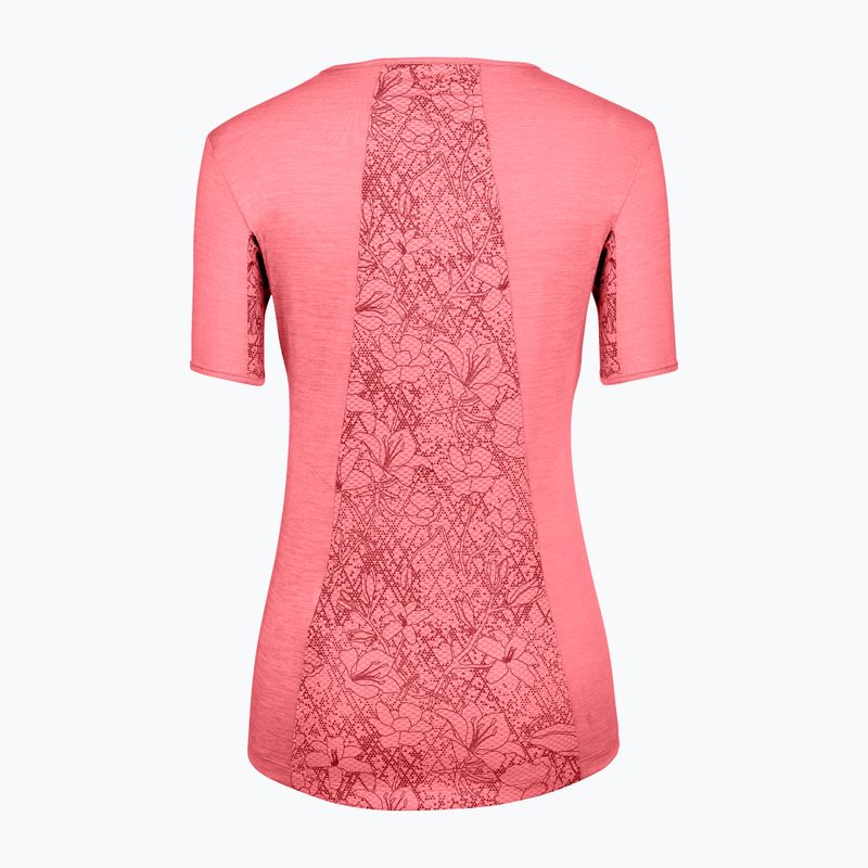 Salewa Puez Graphic 2 Dry Damen-Trekking-Shirt rosa 00-0000027400 2