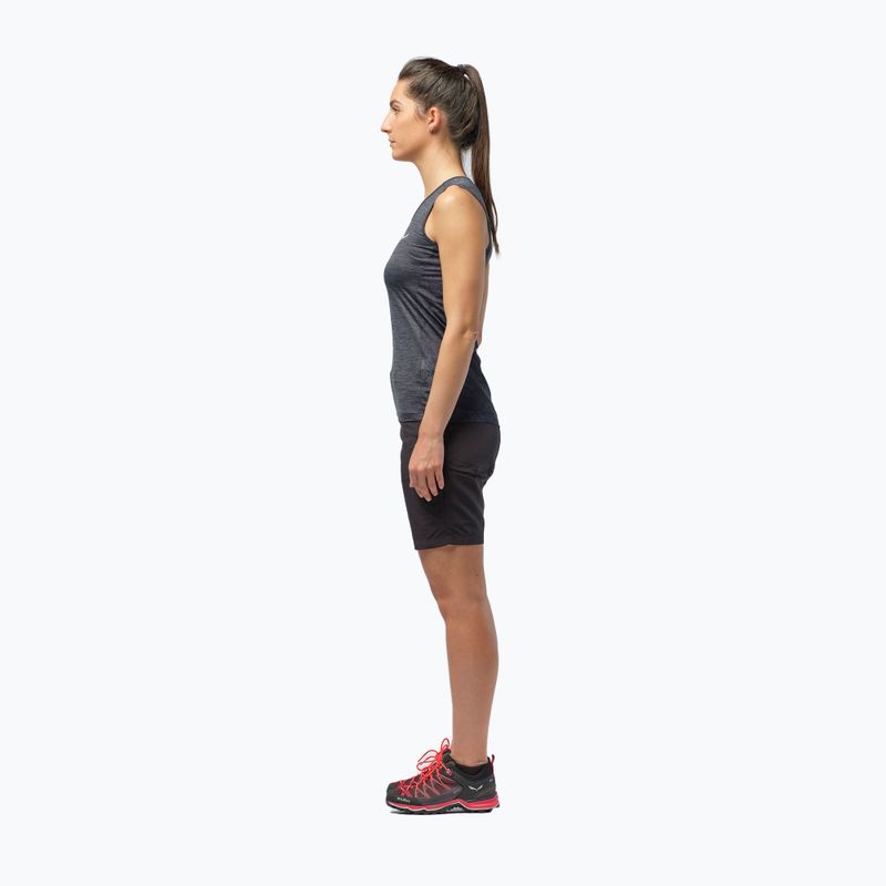 Damen-Trekking-Shirt Salewa Puez Graphic Dry Tank grau 00-0000027482 4