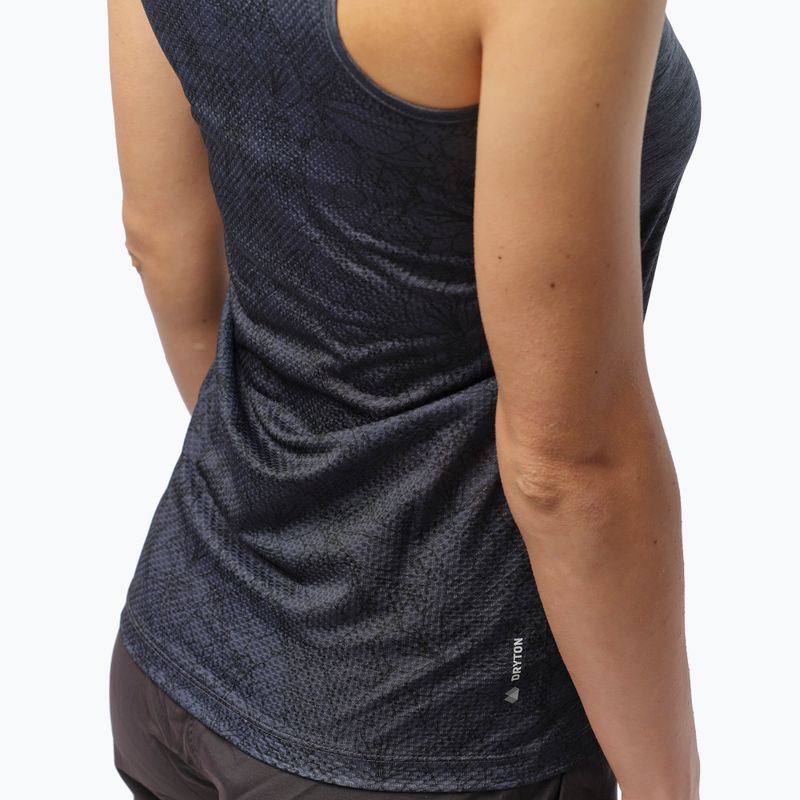 Damen-Trekking-Shirt Salewa Puez Graphic Dry Tank grau 00-0000027482 7