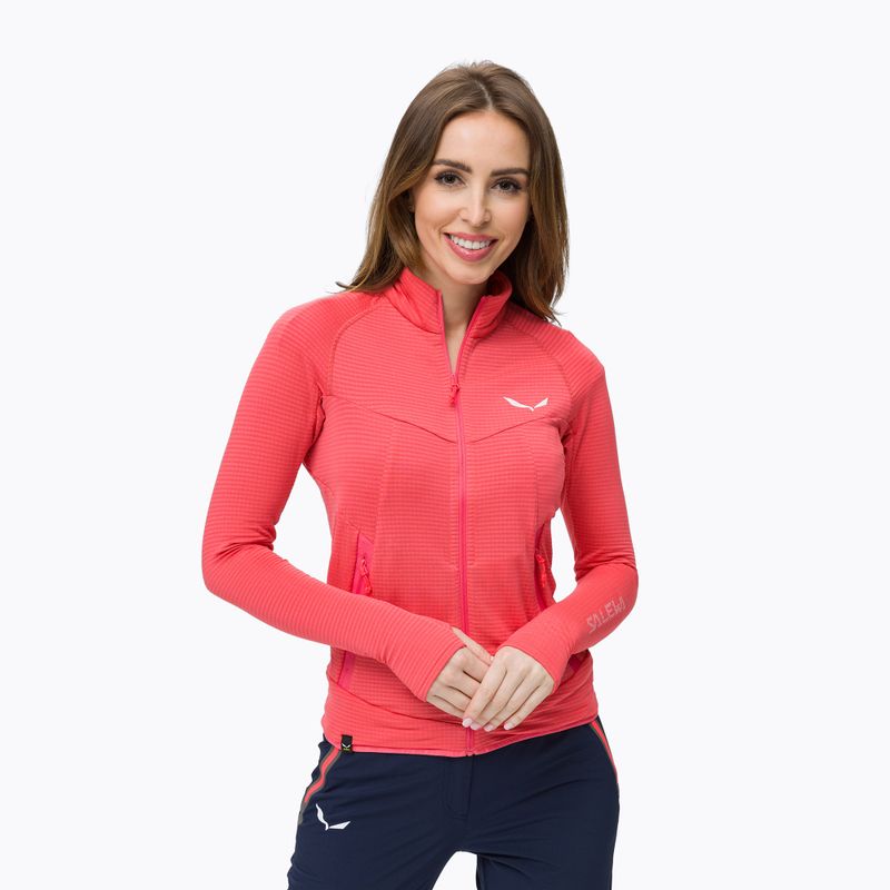 Salewa Pedroc Damen Fleece-Sweatshirt rosa 00-0000027720
