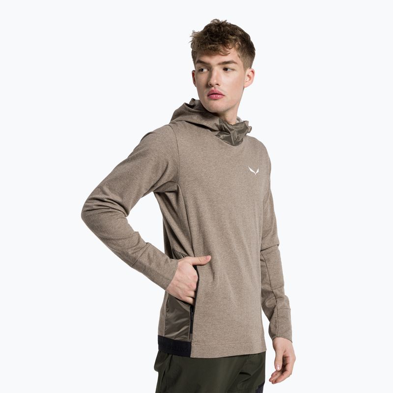 Salewa Herren-Trekking-Sweatshirt Fanes Am Hoody braun 00-0000028226