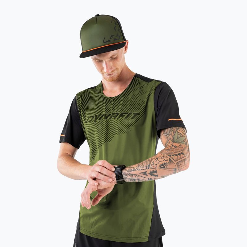Herren DYNAFIT Alpine 2 Laufshirt grün 08-0000071456