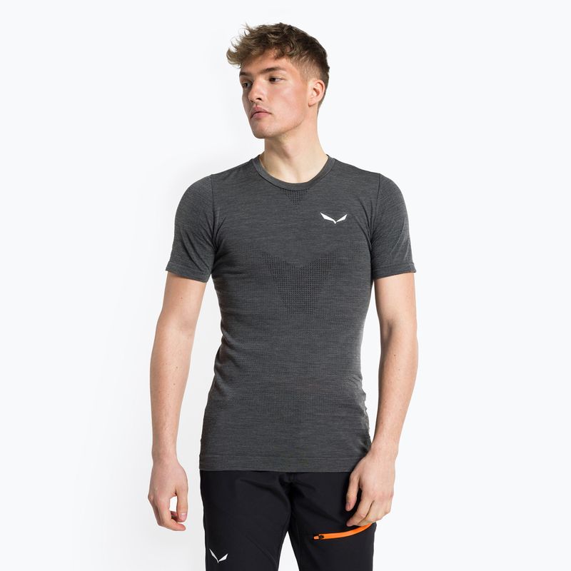 Herren-Trekkinghemd Salewa Pedroc AMR grau 00-0000028320