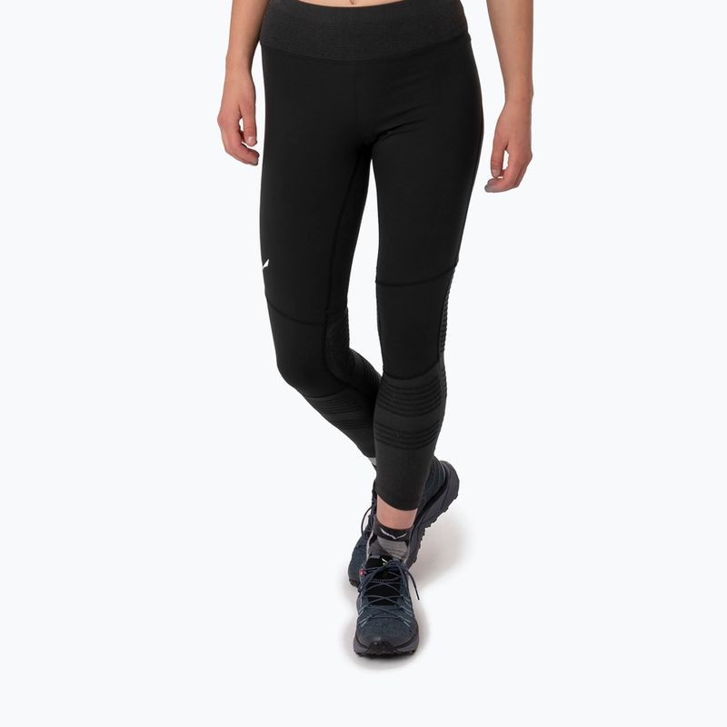 Salewa Pedroc Dry RESP HYB Damen Wanderleggings schwarz 00-0000028323