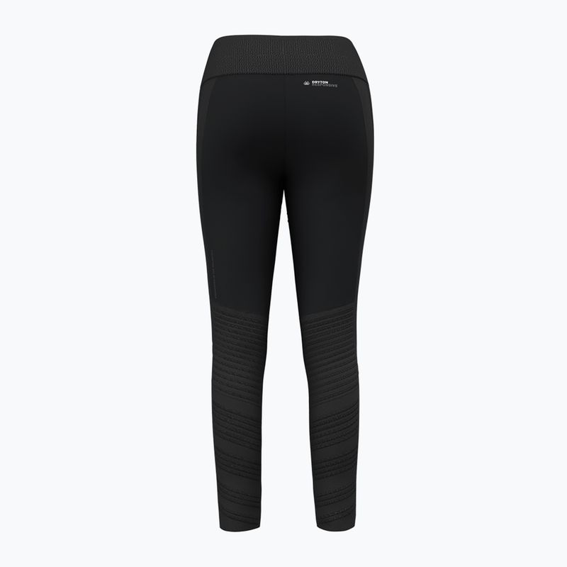 Salewa Pedroc Dry RESP HYB Damen Wanderleggings schwarz 00-0000028323 8