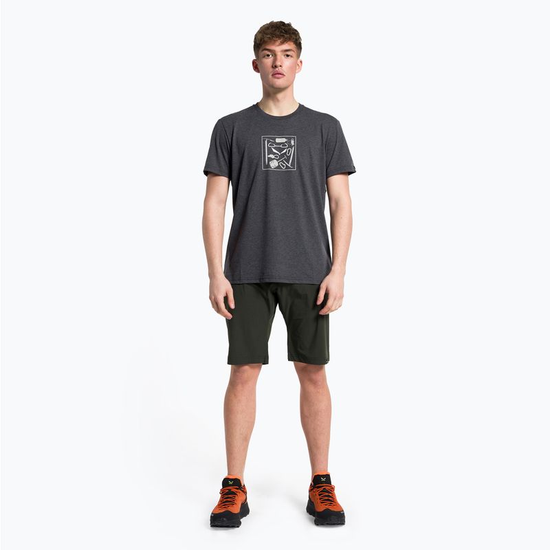 Herren-Trekkinghemd Salewa Pure Box Dry grau 00-0000028378 2