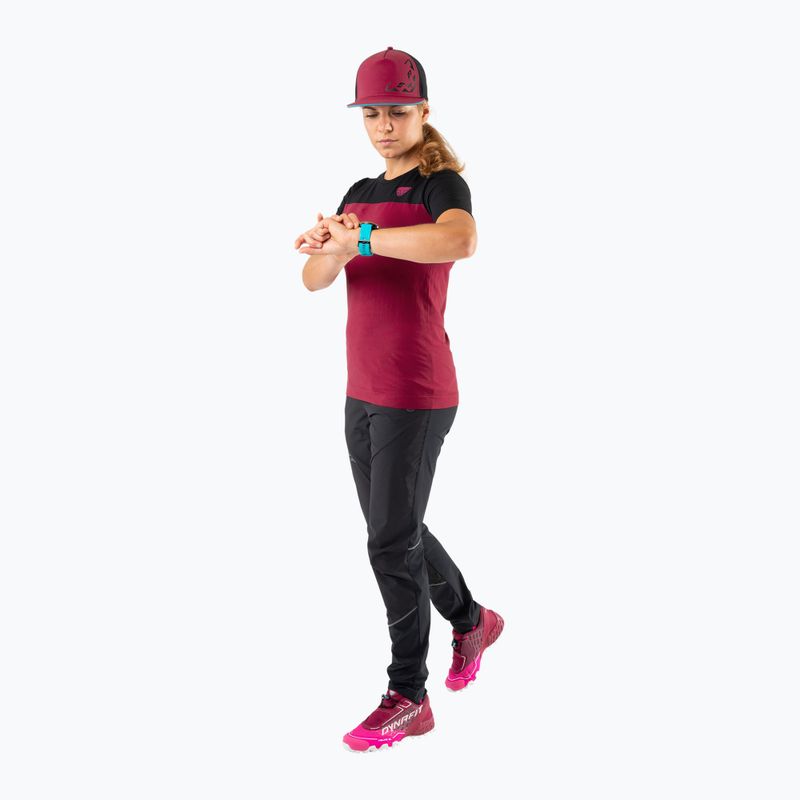 DYNAFIT Traverse S-Tech Damen Wander-T-Shirt rot 08-0000071553