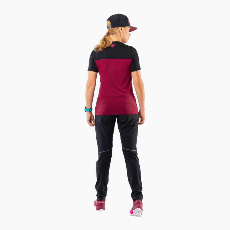 DYNAFIT Traverse S-Tech Damen Wander-T-Shirt rot 08-0000071553 2