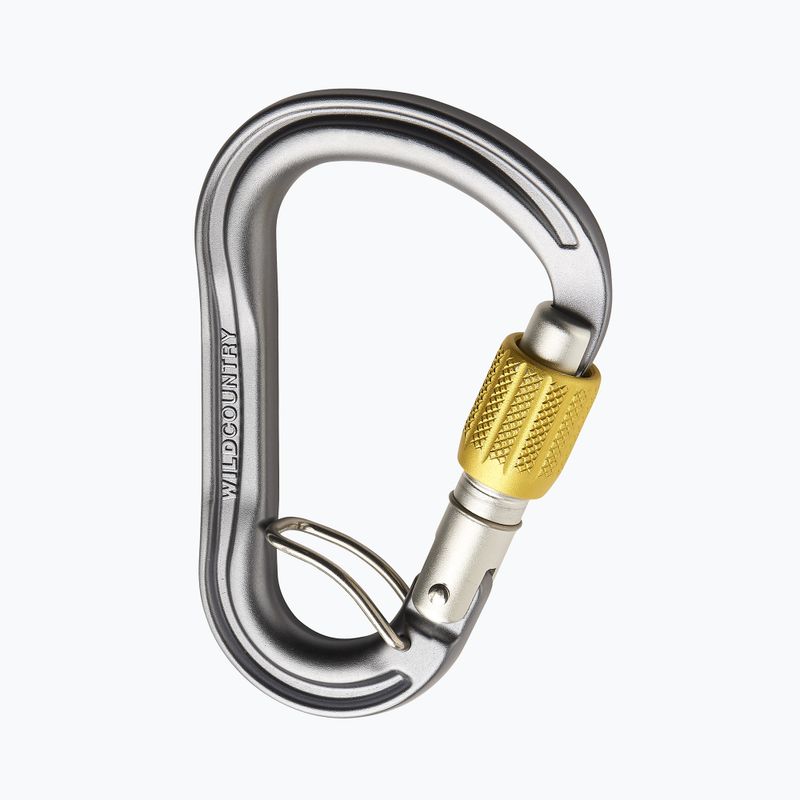 Wild Country Xenon HMS Belay Karabinerhaken grau 40-0000001002