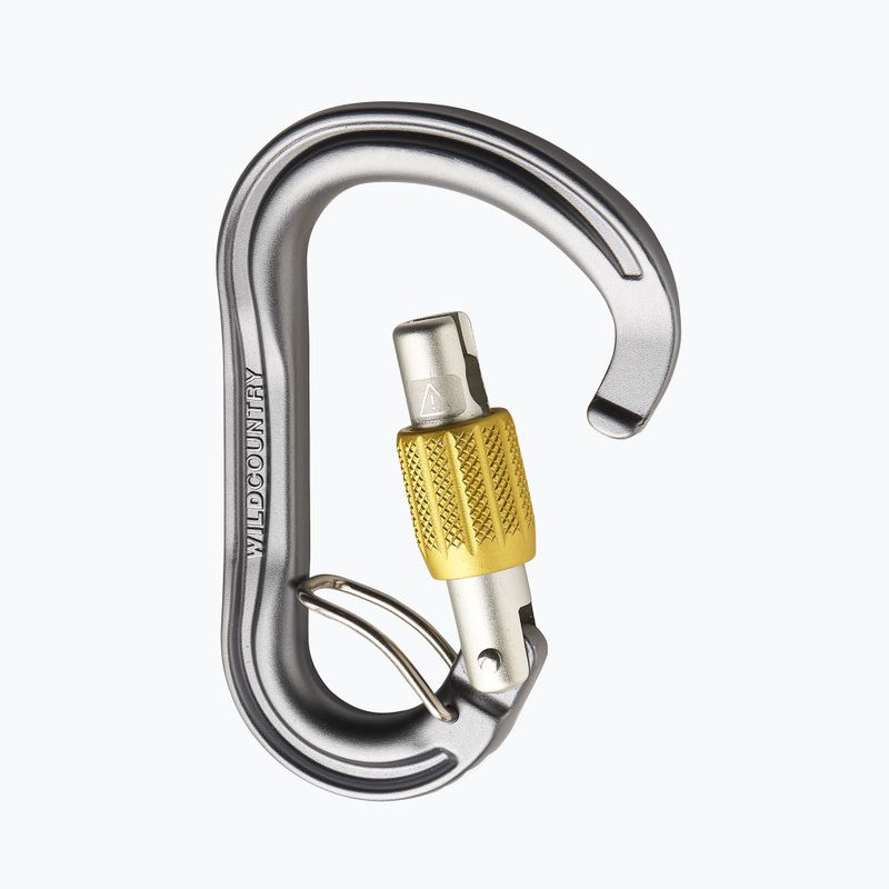 Wild Country Xenon HMS Belay Karabinerhaken grau 40-0000001002 2