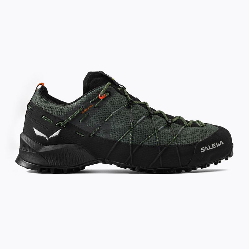 Salewa Herren Wildfire 2 Approach-Schuh schwarz-grün 00-0000061404 2