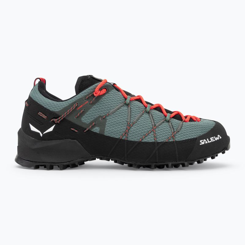 Salewa Wildfire 2 Frauen Ansatz Schuh Ente grün / schwarz 3