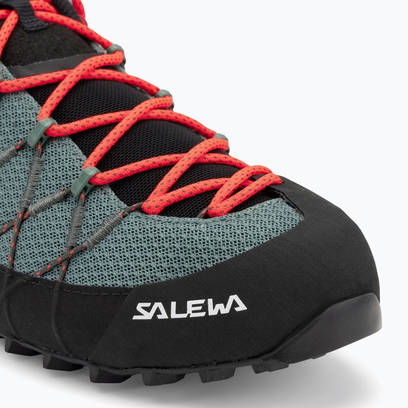 Salewa Wildfire 2 Frauen Ansatz Schuh Ente grün / schwarz 7
