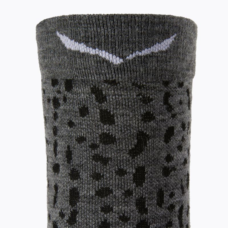 Damen-Trekkingsocken Salewa MTN TRN Sal. AM Crew grau 00-0000069026 7