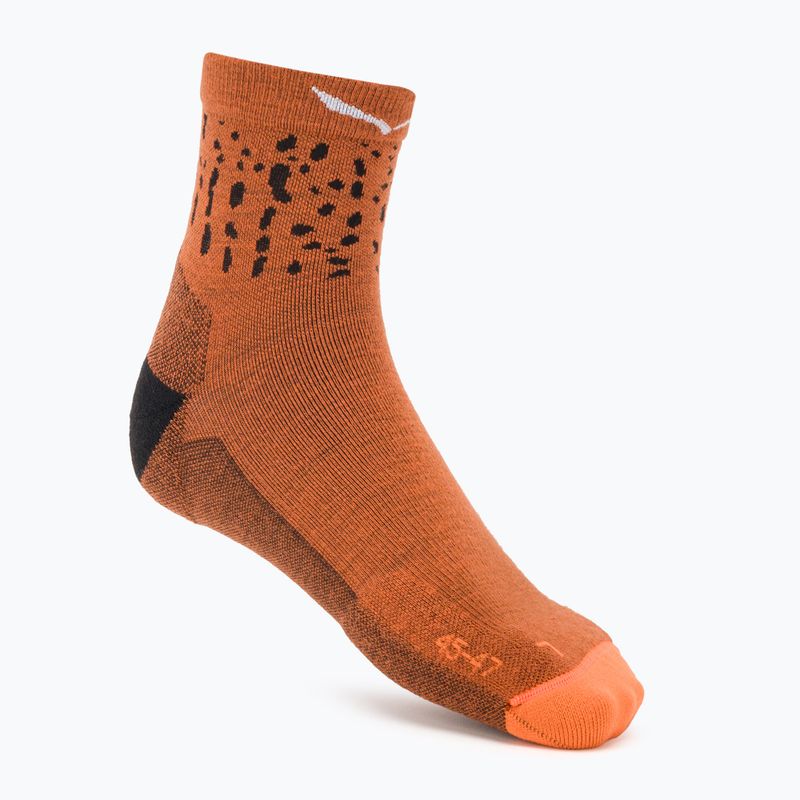 Herrentrekkingsocken Salewa MTN TRN Sal. AM QRT grau-braun 00-0000069028 2