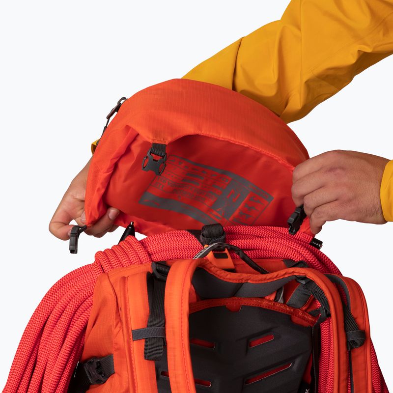 Salewa Ortles Guide 35 l Kletterrucksack rot orange 5