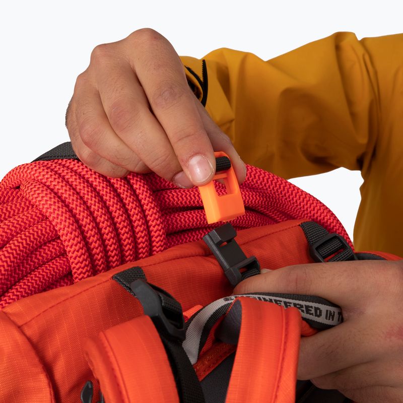 Salewa Ortles Guide 35 l Kletterrucksack rot orange 6