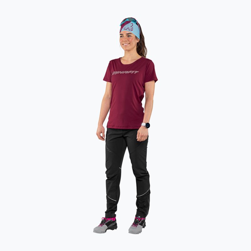 DYNAFIT Damen Wander-T-Shirt Traverse 2 rot 08-0000070671