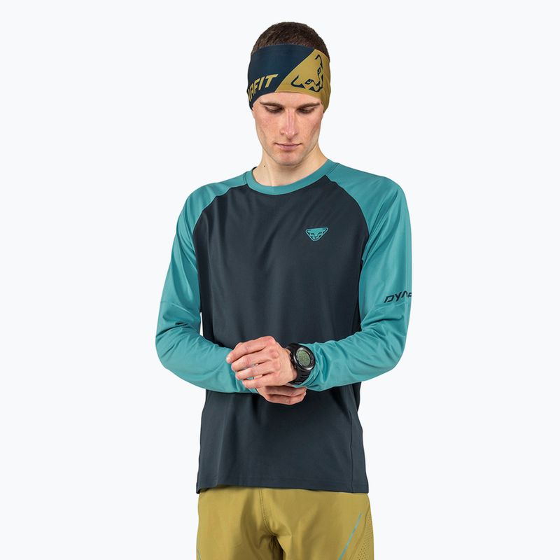 Herren DYNAFIT Alpine Pro Heidelbeere/Sturmblau Running Longsleeve