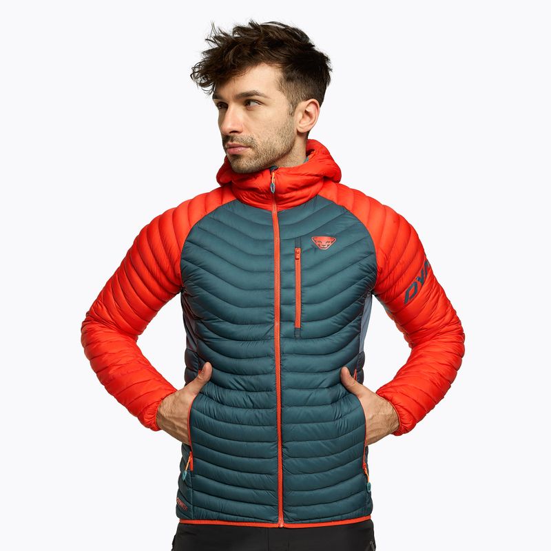 Herren DYNAFIT Radical Dwn RDS Hood Daunenjacke orange 08-0000070914