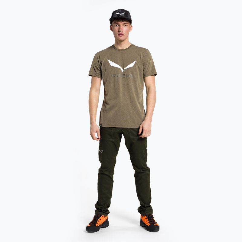 Salewa Solidlogo Dry Herren Trekkinghemd khaki 00-0000027018 2