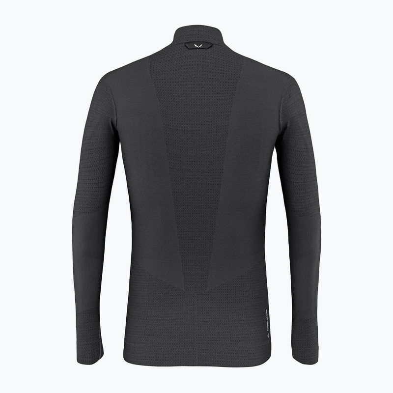 Herren Salewa Zebru Med Warm Amr 1/2z onyx thermal Longsleeve 2