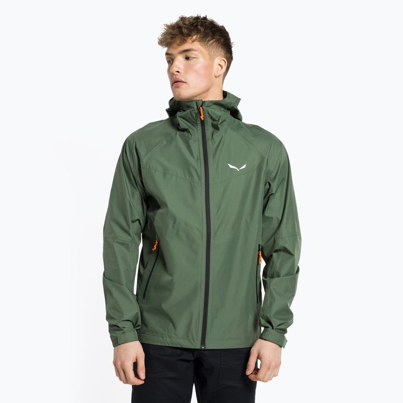 Salewa Herren Regenjacke Puez Aqua 3 PTX grün 00-0000024545