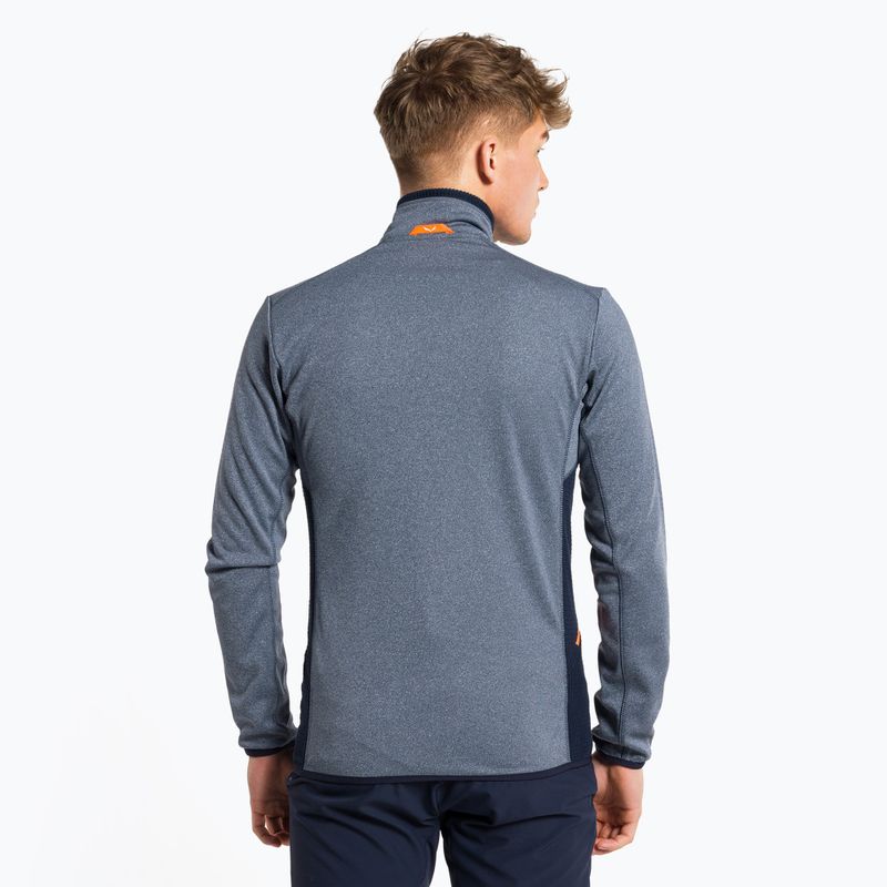 Herren Salewa Puez Hybrid PL FZ Fleece-Sweatshirt navy-grau 00-0000027388 3