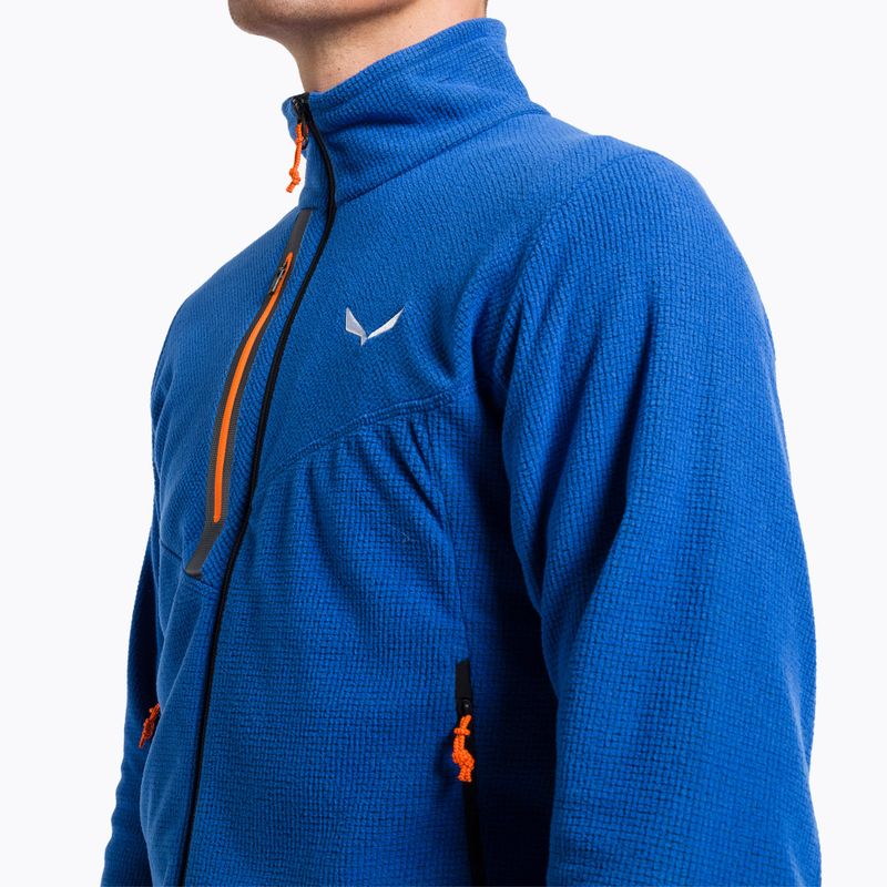 Herren Salewa Paganella EN Fleece-Sweatshirt blau 00-0000027924 4