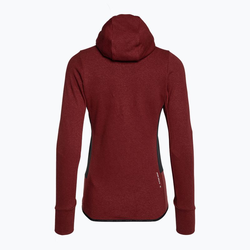 Salewa Damen Trekking Sweatshirt Lavaredo Hanf mit Kapuze rot 00-0000028238 4