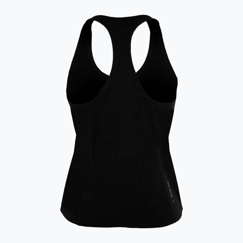 Salewa Damen Kletterhemd Lavaredo Hemp Crop Tank schwarz 00-0000028369 2