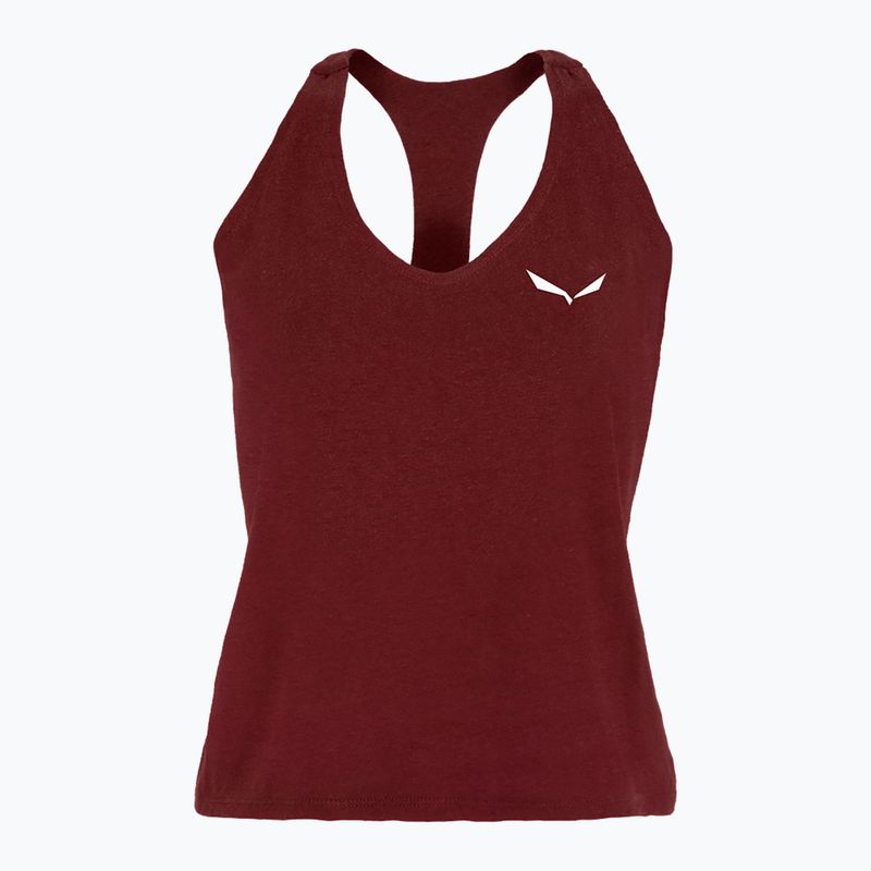 Salewa Damen Kletterhemd Lavaredo Hemp Crop Tank rot 00-0000028369 5