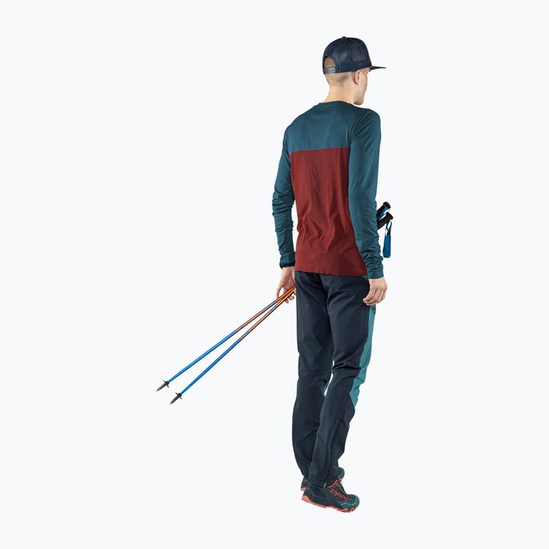 Herren DYNAFIT Traverse S-Tech Wander-T-Shirt kastanienbraun 08-0000071606 2