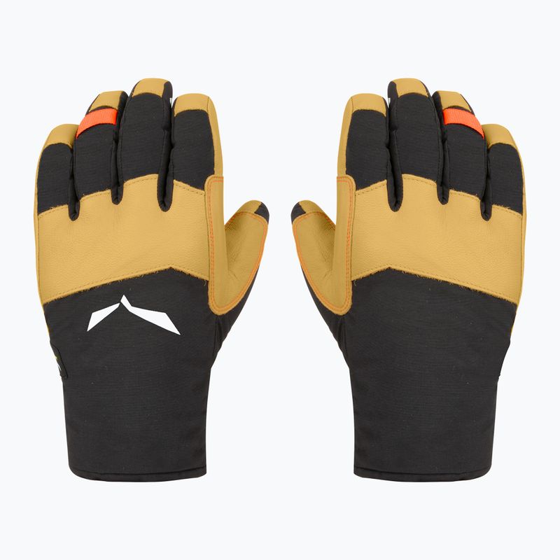 Handschuhe Trekking Herren Salewa Ortles TW black out/2500