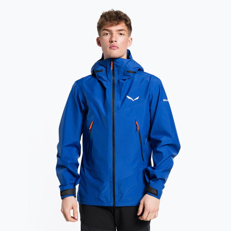 Salewa Ortles GTX 3L Herren Regenjacke blau 00-0000028454