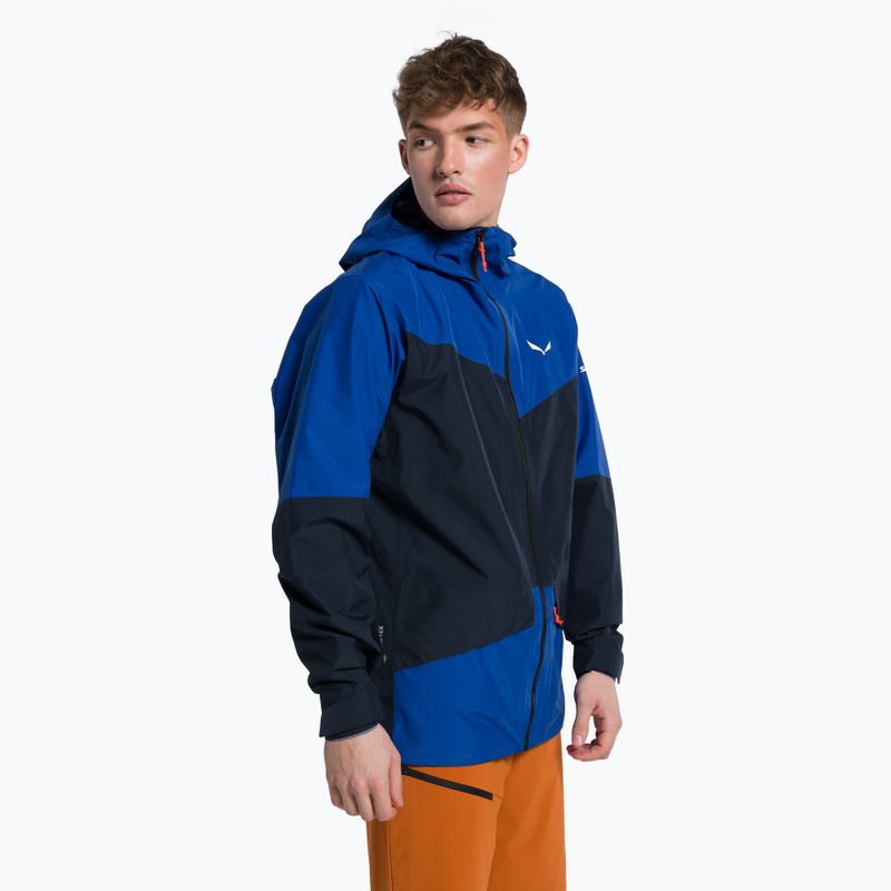 Salewa Herren Regenjacke Puez GTX 2L blau 00-0000028505