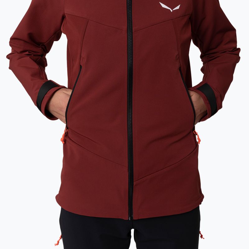 Softshell Jacke Damen Salewa Sella DST syrah 4