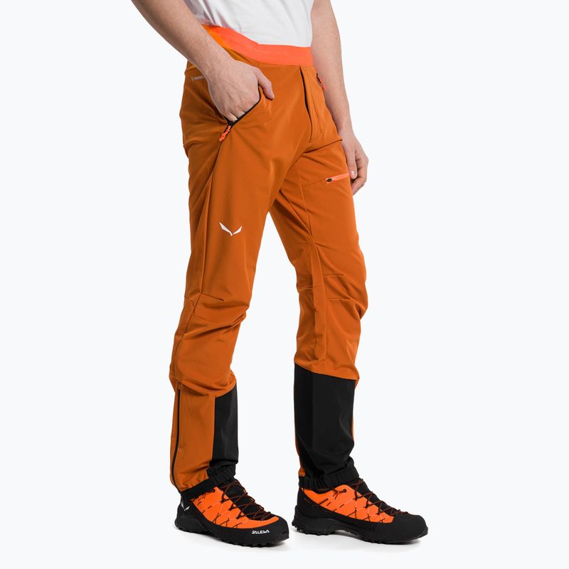 Salewa Herren Softshellhose Sella DST Lights orange 00-0000028474